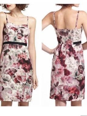 Anthropologie Floral Watercolor “Moulinette Soeurs” Dress